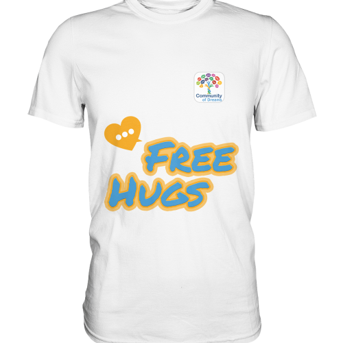 Free Hugs T-Shirt Männer
